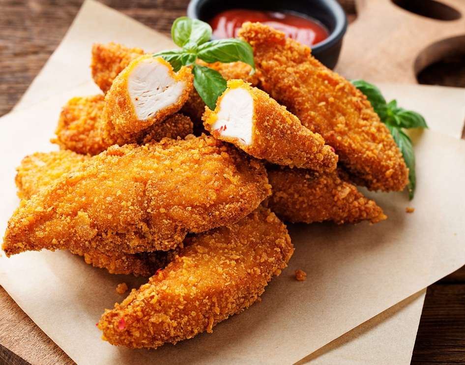 Chicken Breaded Fillet Chunks – Fully Cooked