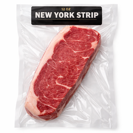 10 oz Fresh AAA New York Strip Loin box